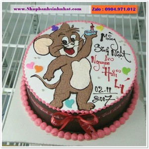 Bánh Sinh Nhật Con Mèo Tuổi Mão - A01